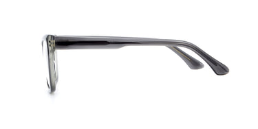 Women Vista Eyeglasses: Miedema - Black - SpaceSMART Eye Clinic (Side View)